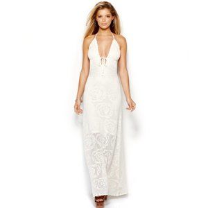 ❗️SALE❗️GUESS Crochet Halter Maxi Dress